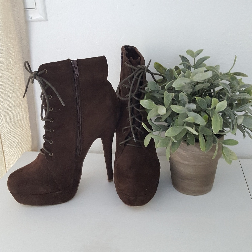 Platform Ankle Boots